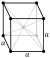 Molybdenum has a body-centered cubic crystal structure