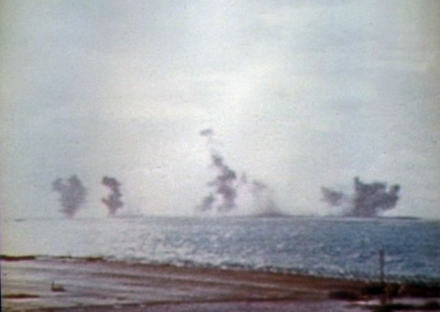 File:Eastern Island Midway under attack 1942.jpg