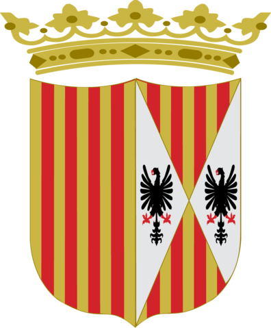 File:Escudo Corona de Aragon y Sicilia.png